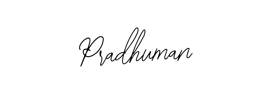 Make a beautiful signature design for name Pradhuman. With this signature (Bearetta-2O07w) style, you can create a handwritten signature for free. Pradhuman signature style 12 images and pictures png
