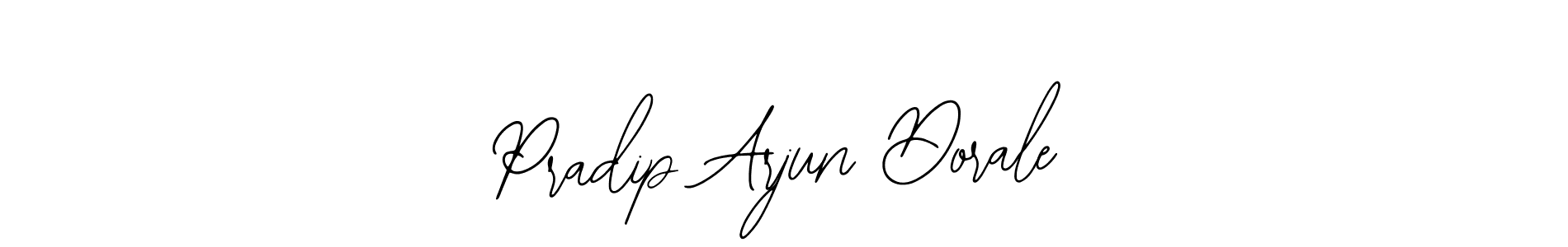 This is the best signature style for the Pradip Arjun Dorale name. Also you like these signature font (Bearetta-2O07w). Mix name signature. Pradip Arjun Dorale signature style 12 images and pictures png