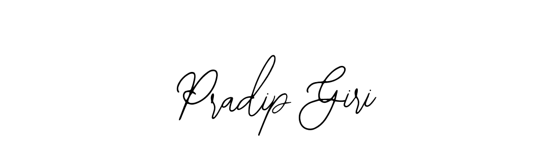 How to make Pradip Giri name signature. Use Bearetta-2O07w style for creating short signs online. This is the latest handwritten sign. Pradip Giri signature style 12 images and pictures png