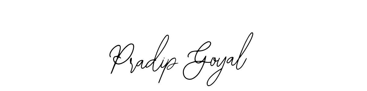 How to Draw Pradip Goyal signature style? Bearetta-2O07w is a latest design signature styles for name Pradip Goyal. Pradip Goyal signature style 12 images and pictures png