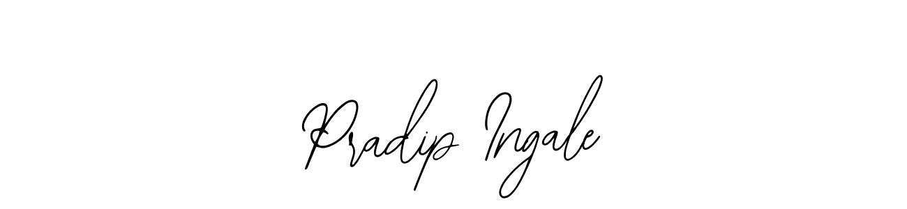 if you are searching for the best signature style for your name Pradip Ingale. so please give up your signature search. here we have designed multiple signature styles  using Bearetta-2O07w. Pradip Ingale signature style 12 images and pictures png