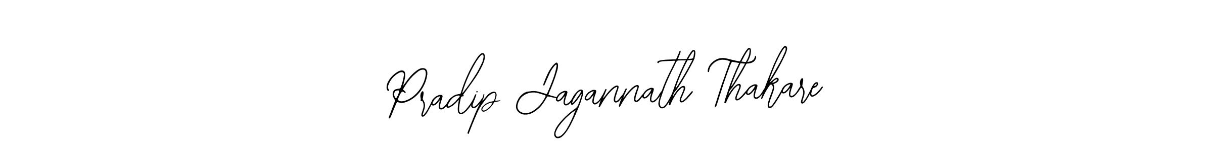 Make a beautiful signature design for name Pradip Jagannath Thakare. With this signature (Bearetta-2O07w) style, you can create a handwritten signature for free. Pradip Jagannath Thakare signature style 12 images and pictures png