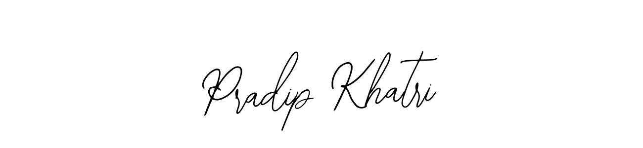 Also we have Pradip Khatri name is the best signature style. Create professional handwritten signature collection using Bearetta-2O07w autograph style. Pradip Khatri signature style 12 images and pictures png