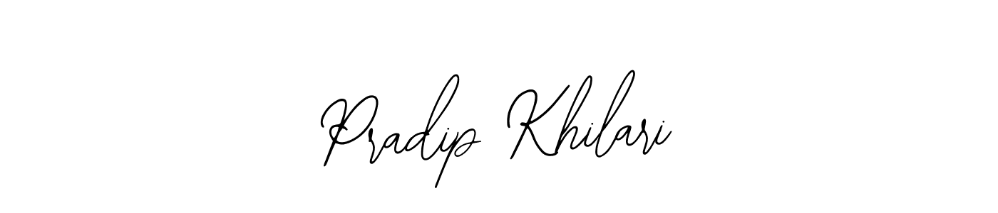 Make a beautiful signature design for name Pradip Khilari. Use this online signature maker to create a handwritten signature for free. Pradip Khilari signature style 12 images and pictures png