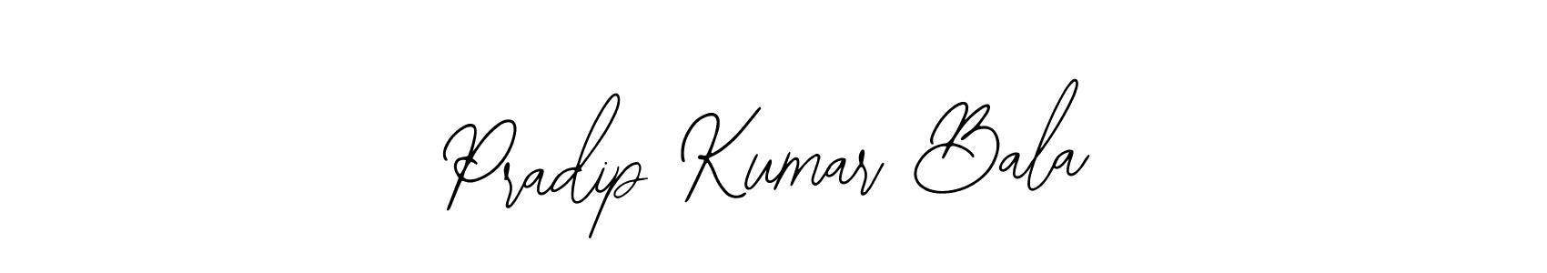 Use a signature maker to create a handwritten signature online. With this signature software, you can design (Bearetta-2O07w) your own signature for name Pradip Kumar Bala. Pradip Kumar Bala signature style 12 images and pictures png