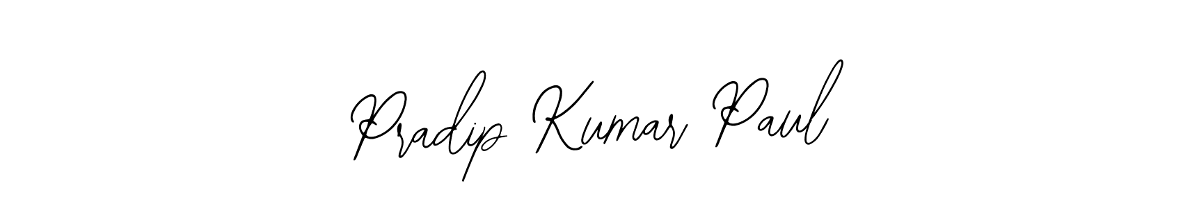 How to make Pradip Kumar Paul name signature. Use Bearetta-2O07w style for creating short signs online. This is the latest handwritten sign. Pradip Kumar Paul signature style 12 images and pictures png