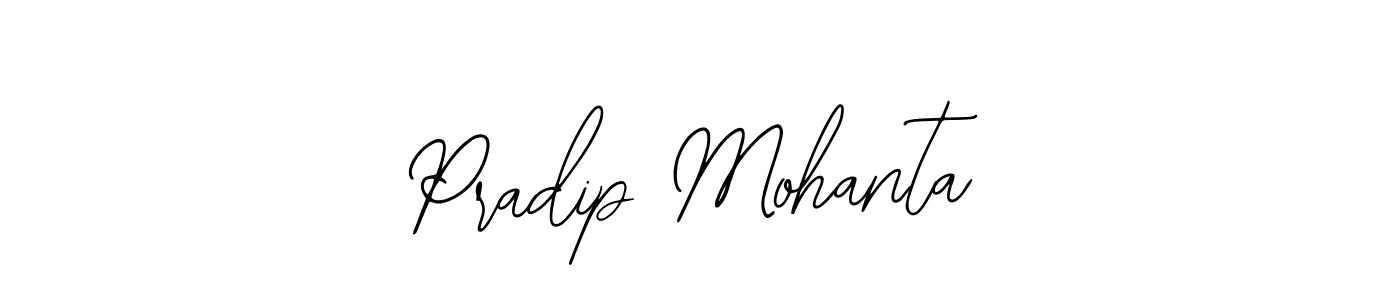 The best way (Bearetta-2O07w) to make a short signature is to pick only two or three words in your name. The name Pradip Mohanta include a total of six letters. For converting this name. Pradip Mohanta signature style 12 images and pictures png