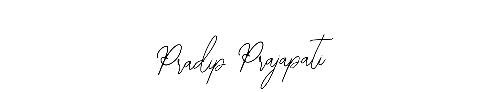 Also You can easily find your signature by using the search form. We will create Pradip Prajapati name handwritten signature images for you free of cost using Bearetta-2O07w sign style. Pradip Prajapati signature style 12 images and pictures png