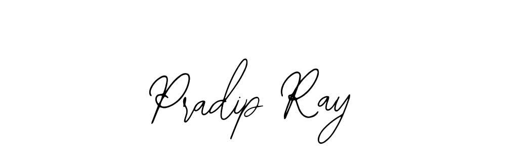 How to make Pradip Ray name signature. Use Bearetta-2O07w style for creating short signs online. This is the latest handwritten sign. Pradip Ray signature style 12 images and pictures png