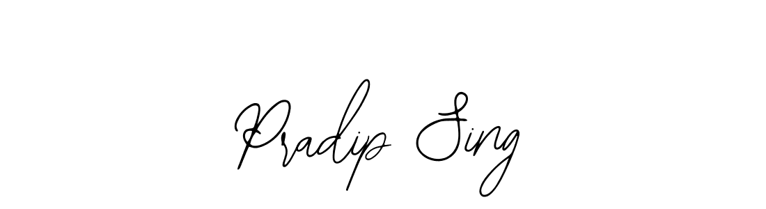 Make a short Pradip Sing signature style. Manage your documents anywhere anytime using Bearetta-2O07w. Create and add eSignatures, submit forms, share and send files easily. Pradip Sing signature style 12 images and pictures png