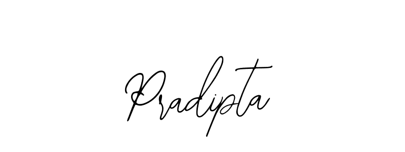 How to make Pradipta name signature. Use Bearetta-2O07w style for creating short signs online. This is the latest handwritten sign. Pradipta signature style 12 images and pictures png