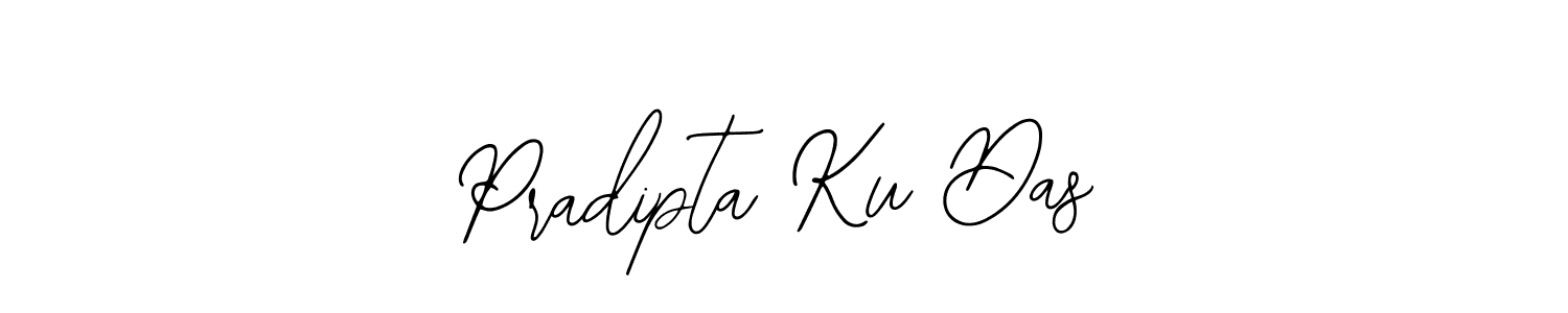 How to make Pradipta Ku Das name signature. Use Bearetta-2O07w style for creating short signs online. This is the latest handwritten sign. Pradipta Ku Das signature style 12 images and pictures png