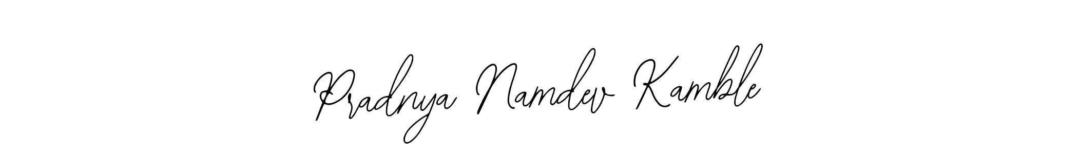 It looks lik you need a new signature style for name Pradnya Namdev Kamble. Design unique handwritten (Bearetta-2O07w) signature with our free signature maker in just a few clicks. Pradnya Namdev Kamble signature style 12 images and pictures png