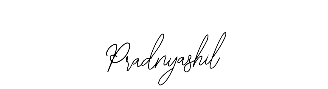 How to make Pradnyashil name signature. Use Bearetta-2O07w style for creating short signs online. This is the latest handwritten sign. Pradnyashil signature style 12 images and pictures png