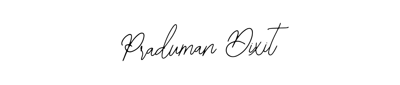 Also we have Praduman Dixit name is the best signature style. Create professional handwritten signature collection using Bearetta-2O07w autograph style. Praduman Dixit signature style 12 images and pictures png