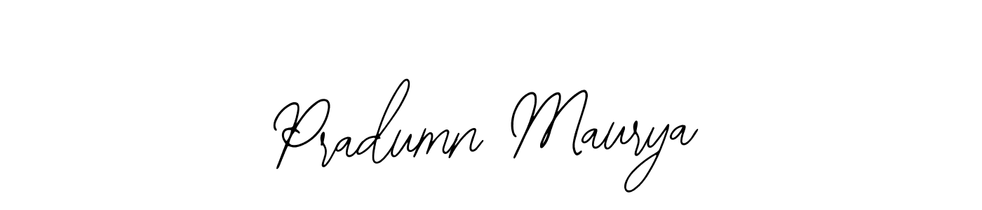 Make a beautiful signature design for name Pradumn Maurya. With this signature (Bearetta-2O07w) style, you can create a handwritten signature for free. Pradumn Maurya signature style 12 images and pictures png