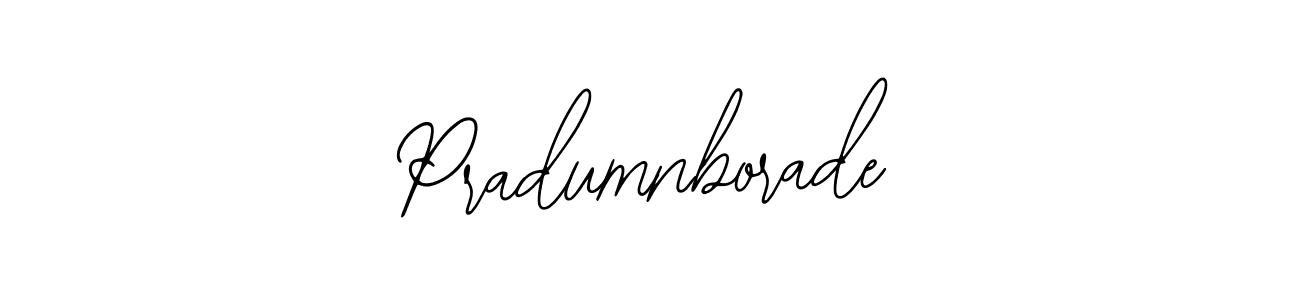 if you are searching for the best signature style for your name Pradumnborade. so please give up your signature search. here we have designed multiple signature styles  using Bearetta-2O07w. Pradumnborade signature style 12 images and pictures png