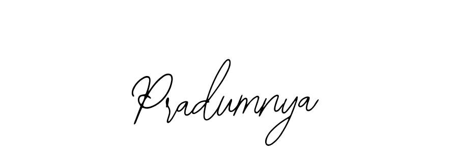 You should practise on your own different ways (Bearetta-2O07w) to write your name (Pradumnya) in signature. don't let someone else do it for you. Pradumnya signature style 12 images and pictures png