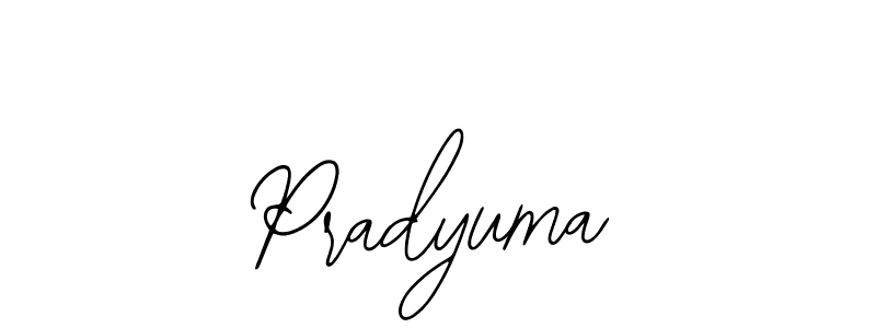 if you are searching for the best signature style for your name Pradyuma. so please give up your signature search. here we have designed multiple signature styles  using Bearetta-2O07w. Pradyuma signature style 12 images and pictures png