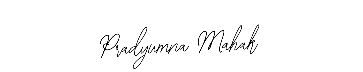You can use this online signature creator to create a handwritten signature for the name Pradyumna Mahak. This is the best online autograph maker. Pradyumna Mahak signature style 12 images and pictures png