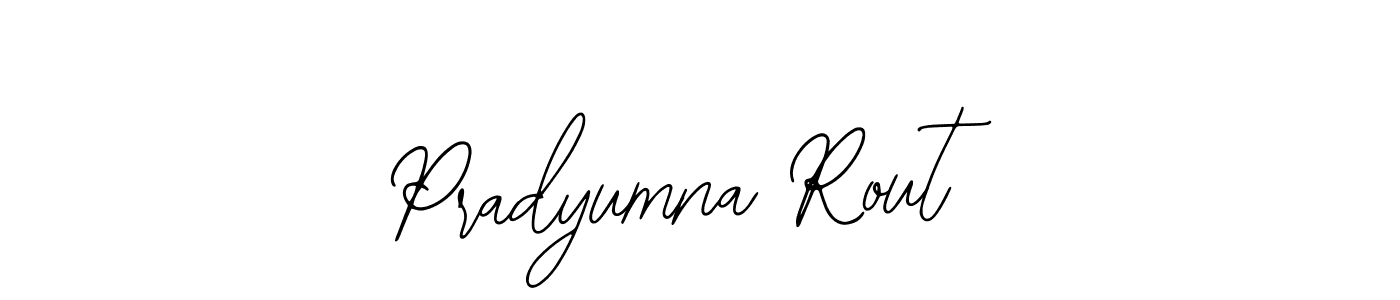 You should practise on your own different ways (Bearetta-2O07w) to write your name (Pradyumna Rout) in signature. don't let someone else do it for you. Pradyumna Rout signature style 12 images and pictures png