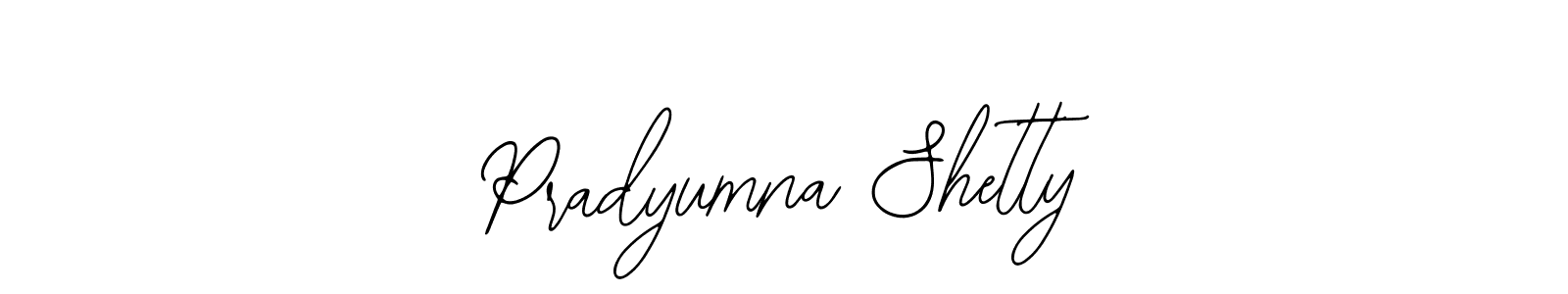 Design your own signature with our free online signature maker. With this signature software, you can create a handwritten (Bearetta-2O07w) signature for name Pradyumna Shetty. Pradyumna Shetty signature style 12 images and pictures png