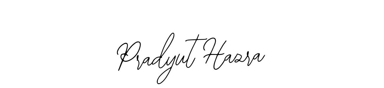 Make a beautiful signature design for name Pradyut Hazra. Use this online signature maker to create a handwritten signature for free. Pradyut Hazra signature style 12 images and pictures png