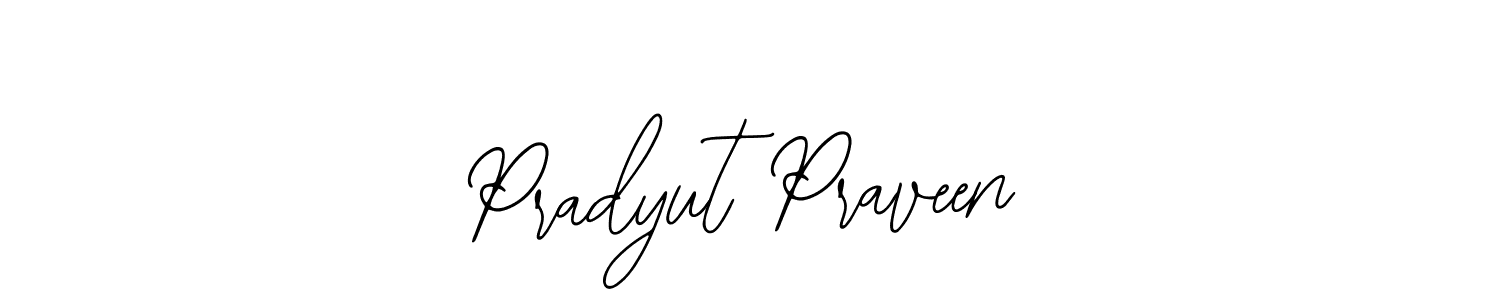 You can use this online signature creator to create a handwritten signature for the name Pradyut Praveen. This is the best online autograph maker. Pradyut Praveen signature style 12 images and pictures png