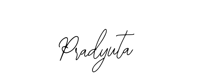 Bearetta-2O07w is a professional signature style that is perfect for those who want to add a touch of class to their signature. It is also a great choice for those who want to make their signature more unique. Get Pradyuta name to fancy signature for free. Pradyuta signature style 12 images and pictures png