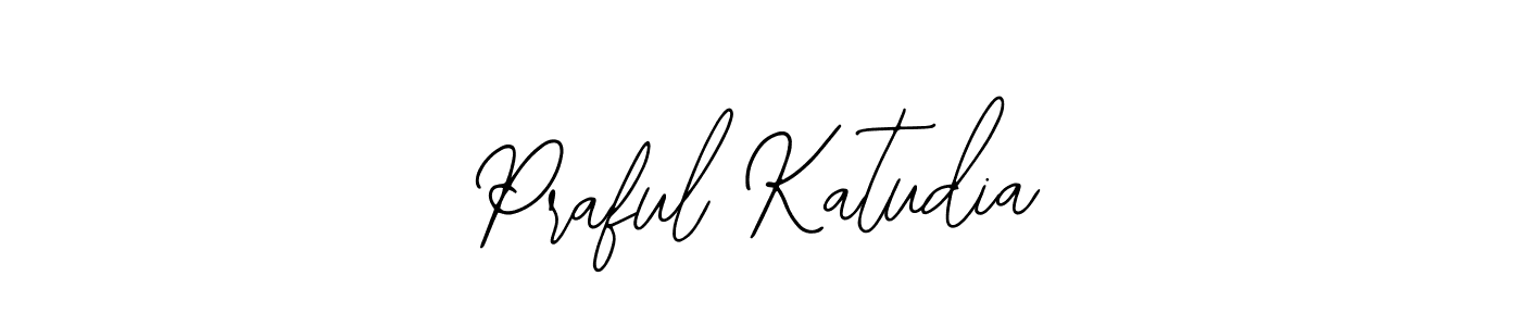Make a beautiful signature design for name Praful Katudia. With this signature (Bearetta-2O07w) style, you can create a handwritten signature for free. Praful Katudia signature style 12 images and pictures png