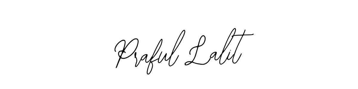 The best way (Bearetta-2O07w) to make a short signature is to pick only two or three words in your name. The name Praful Lalit include a total of six letters. For converting this name. Praful Lalit signature style 12 images and pictures png