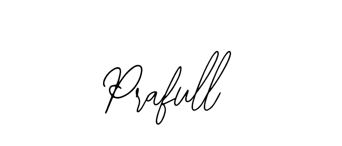 How to make Prafull signature? Bearetta-2O07w is a professional autograph style. Create handwritten signature for Prafull name. Prafull signature style 12 images and pictures png