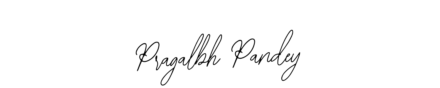 Design your own signature with our free online signature maker. With this signature software, you can create a handwritten (Bearetta-2O07w) signature for name Pragalbh Pandey. Pragalbh Pandey signature style 12 images and pictures png