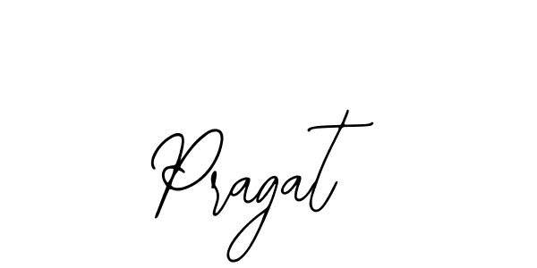 Design your own signature with our free online signature maker. With this signature software, you can create a handwritten (Bearetta-2O07w) signature for name Pragat. Pragat signature style 12 images and pictures png