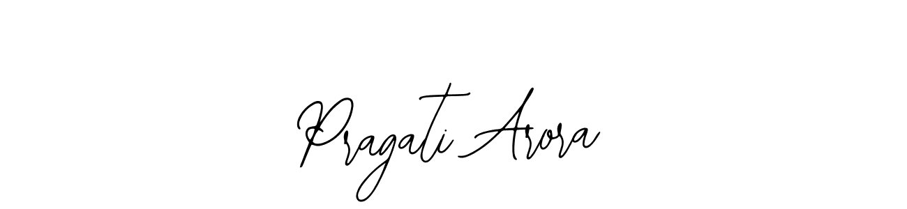 Pragati Arora stylish signature style. Best Handwritten Sign (Bearetta-2O07w) for my name. Handwritten Signature Collection Ideas for my name Pragati Arora. Pragati Arora signature style 12 images and pictures png