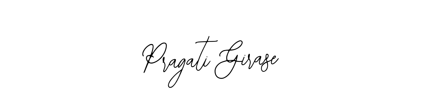 How to Draw Pragati Girase signature style? Bearetta-2O07w is a latest design signature styles for name Pragati Girase. Pragati Girase signature style 12 images and pictures png