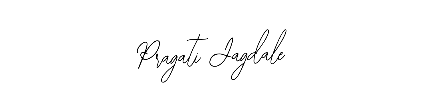 Also You can easily find your signature by using the search form. We will create Pragati Jagdale name handwritten signature images for you free of cost using Bearetta-2O07w sign style. Pragati Jagdale signature style 12 images and pictures png