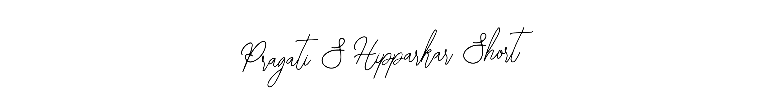 Make a beautiful signature design for name Pragati S Hipparkar Short. With this signature (Bearetta-2O07w) style, you can create a handwritten signature for free. Pragati S Hipparkar Short signature style 12 images and pictures png