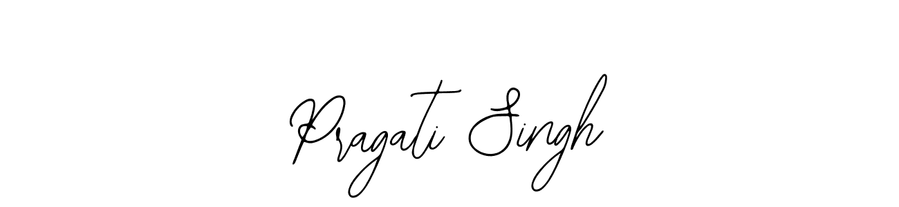 Design your own signature with our free online signature maker. With this signature software, you can create a handwritten (Bearetta-2O07w) signature for name Pragati Singh. Pragati Singh signature style 12 images and pictures png