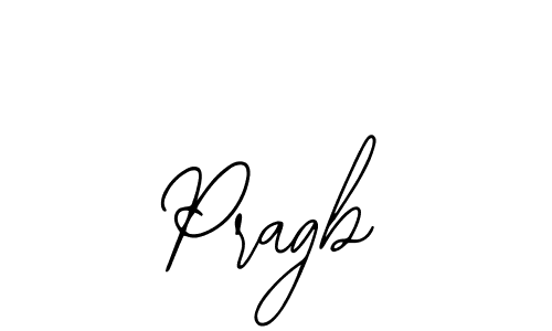 Design your own signature with our free online signature maker. With this signature software, you can create a handwritten (Bearetta-2O07w) signature for name Pragb. Pragb signature style 12 images and pictures png