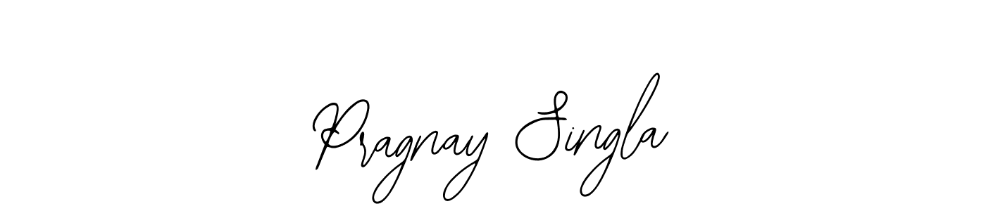 How to Draw Pragnay Singla signature style? Bearetta-2O07w is a latest design signature styles for name Pragnay Singla. Pragnay Singla signature style 12 images and pictures png