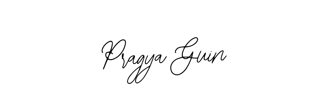 Create a beautiful signature design for name Pragya Guin. With this signature (Bearetta-2O07w) fonts, you can make a handwritten signature for free. Pragya Guin signature style 12 images and pictures png