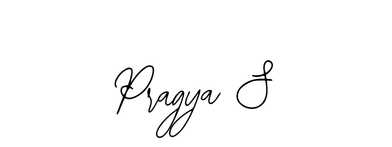 Similarly Bearetta-2O07w is the best handwritten signature design. Signature creator online .You can use it as an online autograph creator for name Pragya S. Pragya S signature style 12 images and pictures png
