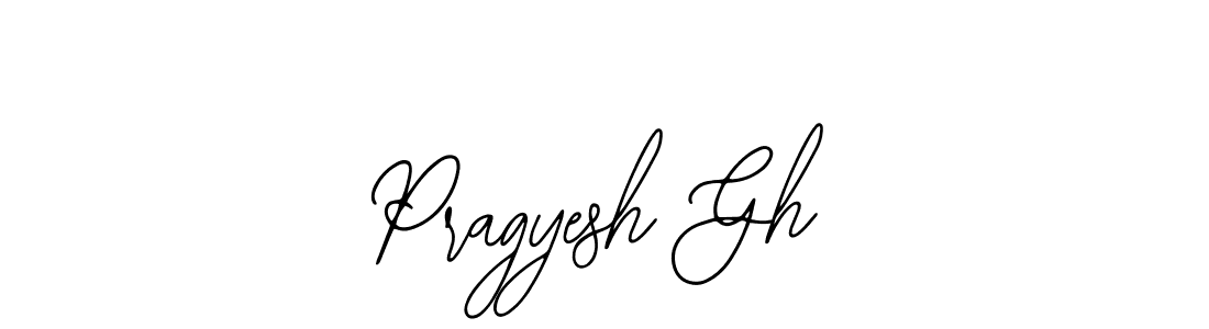 Design your own signature with our free online signature maker. With this signature software, you can create a handwritten (Bearetta-2O07w) signature for name Pragyesh Gh. Pragyesh Gh signature style 12 images and pictures png