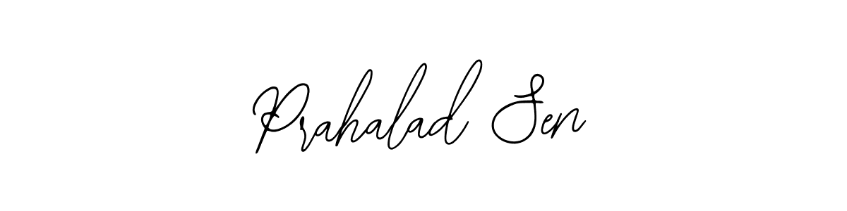 Similarly Bearetta-2O07w is the best handwritten signature design. Signature creator online .You can use it as an online autograph creator for name Prahalad Sen. Prahalad Sen signature style 12 images and pictures png