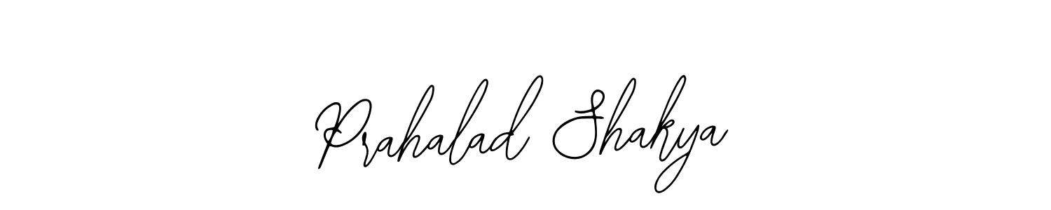 You should practise on your own different ways (Bearetta-2O07w) to write your name (Prahalad Shakya) in signature. don't let someone else do it for you. Prahalad Shakya signature style 12 images and pictures png