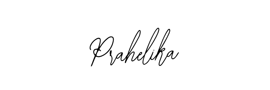 How to make Prahelika signature? Bearetta-2O07w is a professional autograph style. Create handwritten signature for Prahelika name. Prahelika signature style 12 images and pictures png