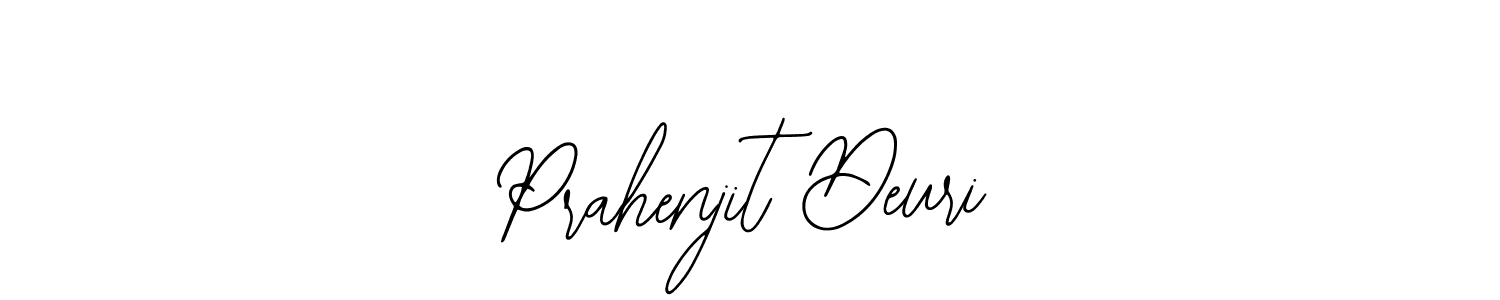 Similarly Bearetta-2O07w is the best handwritten signature design. Signature creator online .You can use it as an online autograph creator for name Prahenjit Deuri. Prahenjit Deuri signature style 12 images and pictures png