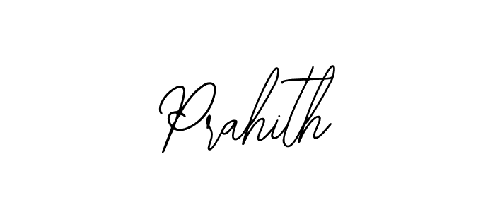 Use a signature maker to create a handwritten signature online. With this signature software, you can design (Bearetta-2O07w) your own signature for name Prahith. Prahith signature style 12 images and pictures png