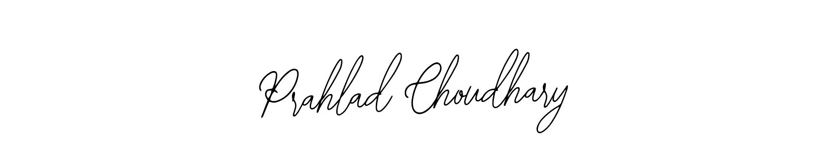 How to make Prahlad Choudhary name signature. Use Bearetta-2O07w style for creating short signs online. This is the latest handwritten sign. Prahlad Choudhary signature style 12 images and pictures png